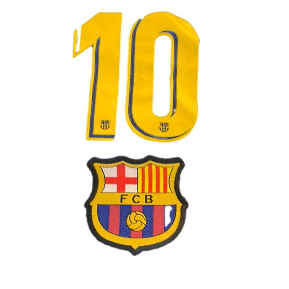 Vintage Barcelona Nike football shorts #10 Messi ⚽️ Small boys - Picture 2 of 4